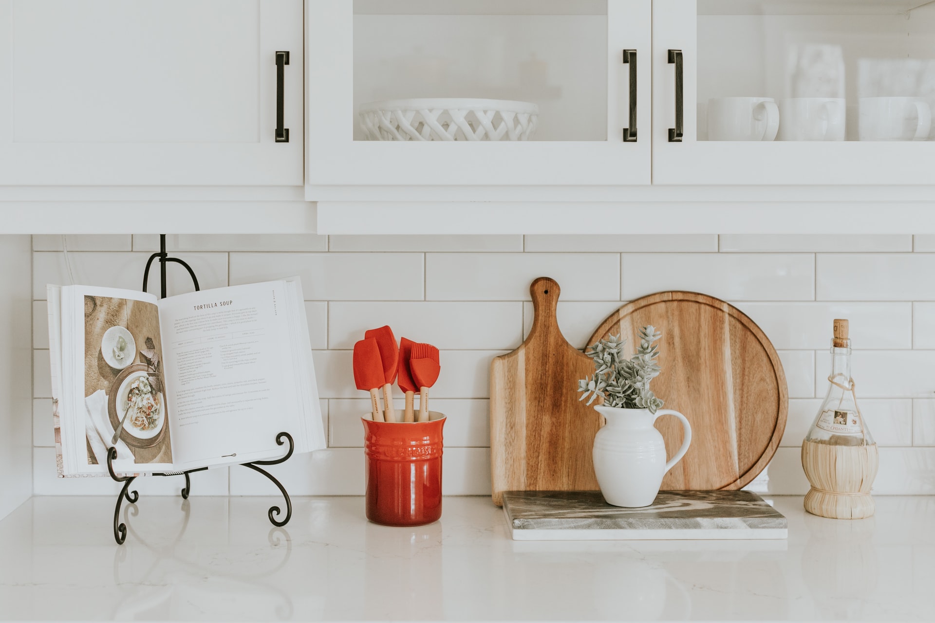 Subway wall tiles for a kitchen splashback, Rye